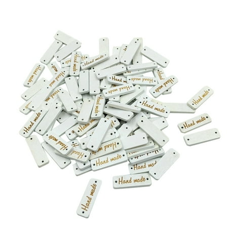 wendunide tools 50pcs Wood color Wooden Hand made Lettering 2-hole sewing Scrapbooking 30mm White
wendunide tools 50pcs Wood color Wooden Hand made Lettering 2-hole sewing Scrapbooking 30mm White