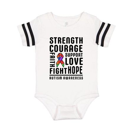 Inktastic Autism Awareness Strength Courage Fight Support Love Gift Baby Boy or Baby Girl Bodysuit
Inktastic Autism Awareness Strength Courage Fight Support Love Gift Baby Boy or Baby Girl Bodysuit