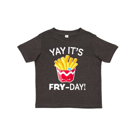 Inktastic Yay Its Fry Day with Cute French Fries Gift Toddler Boy or Toddler Girl T-Shirt
Inktastic Yay Its Fry Day with Cute French Fries Gift Toddler Boy or Toddler Girl T-Shirt
