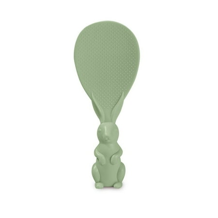 Kitchen Non-Stick Rice Paddle Spoon Standing Rabbit Shape Shovel Dining Scoop