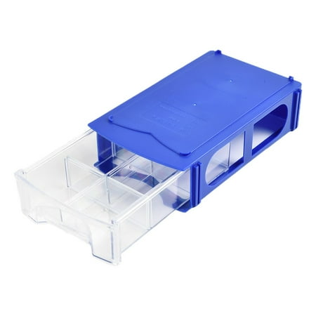 1PC Stackable Plastic Hardware Parts Storage Boxes Component Screws Toolbox