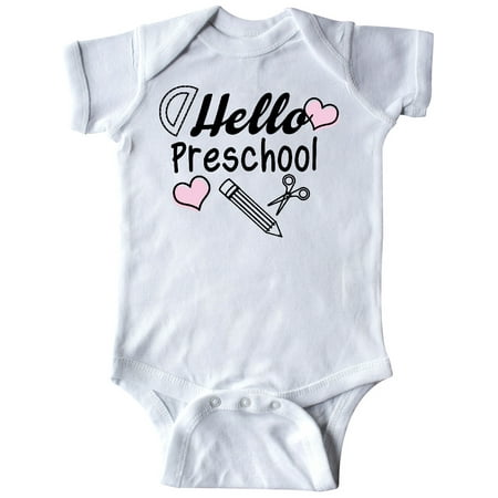 Inktastic Hello Preschool with Hearts and School Supplies Gift Baby Boy or Baby Girl Bodysuit
Inktastic Hello Preschool with Hearts and School Supplies Gift Baby Boy or Baby Girl Bodysuit