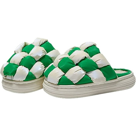 CoCopeanut Unisex Plush Checkboard Slippers Cozy Fleece Lined House Shoes Thick Sole Slip on Indoor Outdoor 2022
CoCopeanut Unisex Plush Checkboard Slippers Cozy Fleece Lined House Shoes Thick Sole Slip on Indoor Outdoor 2022