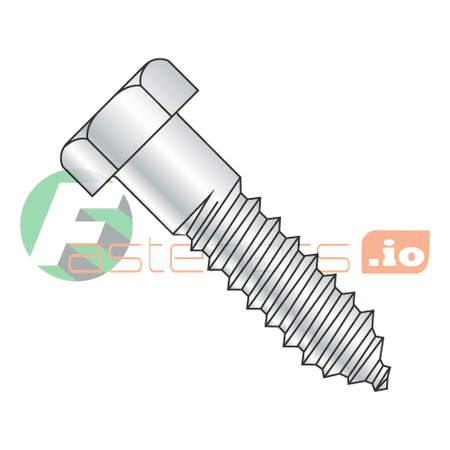 1/4 x 1 3/4 Lag Screws / Steel / Zinc (Quantity: 800 pcs)