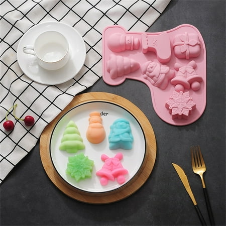 BNNG Silicone Candle Molds Christmas Chocolate Cake Molds Christmas Molds Silicone Non Stick Christmas Baking Molds For Chocolate Candy Silicone Soap Mold Handmade Soap Mold
BNNG Silicone Candle Molds Christmas Chocolate Cake Molds Christmas Molds Silicone Non Stick Christmas Baking Molds For Chocolate Candy Silicone Soap Mold Handmade Soap Mold