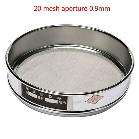 10-100Mesh Aperture Stainless Steel Lab Standard Test Sieve Tools Useful
10-100Mesh Aperture Stainless Steel Lab Standard Test Sieve Tools Useful