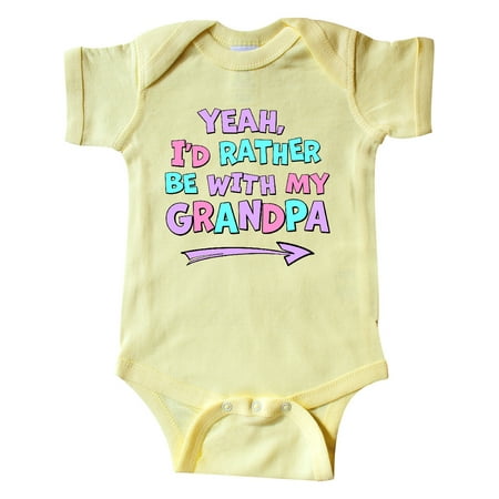 Inktastic Yeah I d Rather be with My Grandpa in Pink Blue and Purple Gift Baby Boy or Baby Girl Bodysuit
Inktastic Yeah I d Rather be with My Grandpa in Pink Blue and Purple Gift Baby Boy or Baby Girl Bodysuit
