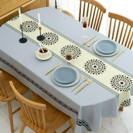 Tablecloth Washable Table Cover for Party Kitchen Wedding Tabletop Decoration 1pcs 140*220cm
Tablecloth Washable Table Cover for Party Kitchen Wedding Tabletop Decoration 1pcs 140*220cm