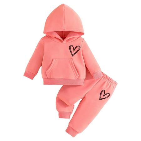 QBGSAY Little Child Outfits Sets Toddler Girls Long Sleeve Valentine S Day Heart Print Hooded T Shirt Pullover Tops Pants Outfits Sets 2 Piece Casual clothing
QBGSAY Little Child Outfits Sets Toddler Girls Long Sleeve Valentine S Day Heart Print Hooded T Shirt Pullover Tops Pants Outfits Sets 2 Piece Casual clothing