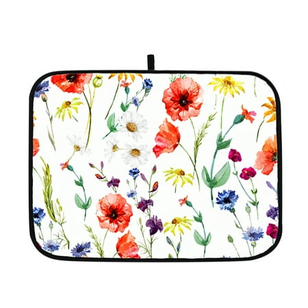 AIMAOMI Spring Style Flower Household Kitchen Table Top Pad Drain Pad Fruit And Vegetable Tableware Dishes Bar Drying Pad Heat Insulation Pad Table Pad Kitchen Supplies H
AIMAOMI Spring Style Flower Household Kitchen Table Top Pad Drain Pad Fruit And Vegetable Tableware Dishes Bar Drying Pad Heat Insulation Pad Table Pad Kitchen Supplies H