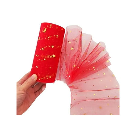 Tulle Table Skirt With 1m Elastic Band 1 Roll Of Polyester Mesh Gauze Table Skirt Cloth For Birthday Party Christmas Halloween Wedding Decoration-Red-22m
Tulle Table Skirt With 1m Elastic Band 1 Roll Of Polyester Mesh Gauze Table Skirt Cloth For Birthday Party Christmas Halloween Wedding Decoration-Red-22m