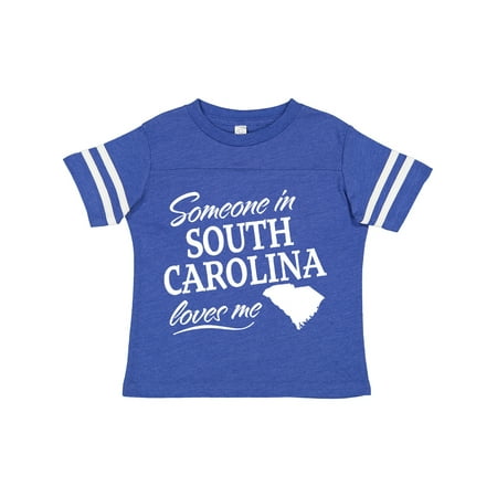 Inktastic Someone in South Carolina Loves Me Gift Toddler Boy or Toddler Girl T-Shirt
Inktastic Someone in South Carolina Loves Me Gift Toddler Boy or Toddler Girl T-Shirt