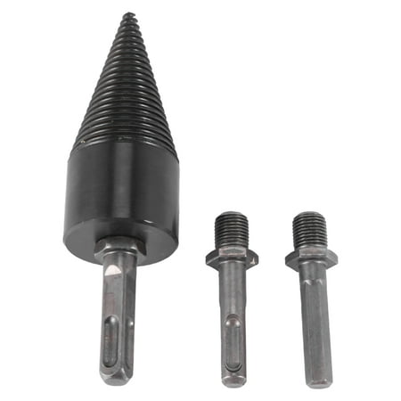 Wood Splitter Firewood Drill Bit Screw Cone Driver Log Splitter High Tool Woodworking Tools for Electric Drill (42mm)