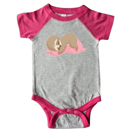 Inktastic Cute Baby Sloth Sleeping on Pink Pillow Gift Baby Boy or Baby Girl Bodysuit
Inktastic Cute Baby Sloth Sleeping on Pink Pillow Gift Baby Boy or Baby Girl Bodysuit