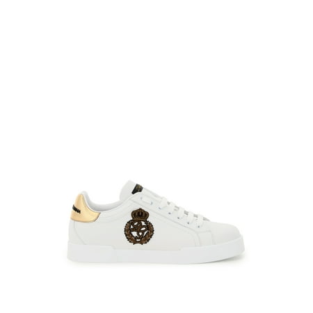 Dolce & Gabbana Portofino Sneakers With Logo Patch Men