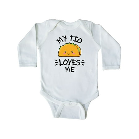 Inktastic My Tio Loves Me with Taco Illustration Gift Baby Boy or Baby Girl Long Sleeve Bodysuit
Inktastic My Tio Loves Me with Taco Illustration Gift Baby Boy or Baby Girl Long Sleeve Bodysuit
