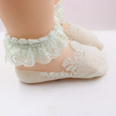 Wrea Baby-Girls Eyelet Frilly Lace Socks Baby Socks Pure Color Lace Elastic Socks Newborn/Infant/Toddler/Little Girls
Wrea Baby-Girls Eyelet Frilly Lace Socks Baby Socks Pure Color Lace Elastic Socks Newborn/Infant/Toddler/Little Girls
