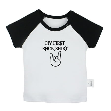 My First Rock Shirt Funny T shirt For Baby Newborn Babies T-shirts Infant Tops 0-24M Kids Graphic Tees Clothing (Short Black Raglan T-shirt 18-24 Months)
My First Rock Shirt Funny T shirt For Baby Newborn Babies T-shirts Infant Tops 0-24M Kids Graphic Tees Clothing (Short Black Raglan T-shirt 18-24 Months)