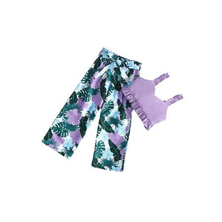 Boho Straps Sleeveless Purple Toddler Girls Two-piece Outfits (Girl s)
Boho Straps Sleeveless Purple Toddler Girls Two-piece Outfits (Girl s)