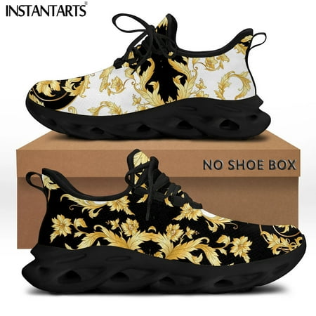 Gold Baroque Casual Women Mesh Sneakers Luxury European Floral Breathable Platform Shoes Lightweight Travel Flats
Gold Baroque Casual Women Mesh Sneakers Luxury European Floral Breathable Platform Shoes Lightweight Travel Flats