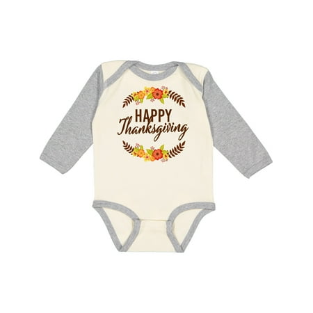 Inktastic Happy Thanksgiving with Fall Floral Gift Baby Boy or Baby Girl Long Sleeve Bodysuit
Inktastic Happy Thanksgiving with Fall Floral Gift Baby Boy or Baby Girl Long Sleeve Bodysuit