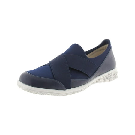 Trotters Womens Urbana Patent Leather Comfort Slip-On Sneakers