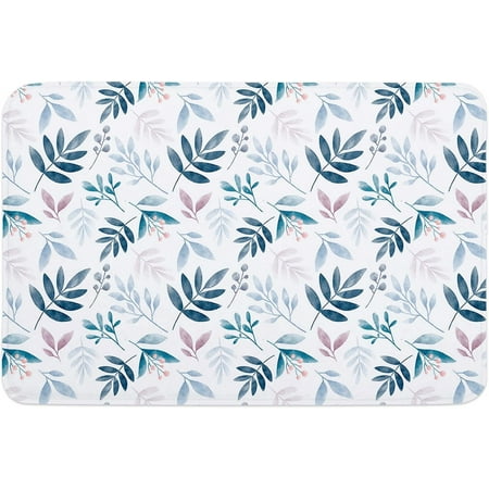 Front Door Mat Welcome Mat Spring Plants Leaf Watercolor Non-Slip Absorbent Indoor Door Mats Durable Backing Low-Profile Floor Doormat for Entryway Patio Porch 24x16 Inch
Front Door Mat Welcome Mat Spring Plants Leaf Watercolor Non-Slip Absorbent Indoor Door Mats Durable Backing Low-Profile Floor Doormat for Entryway Patio Porch 24x16 Inch