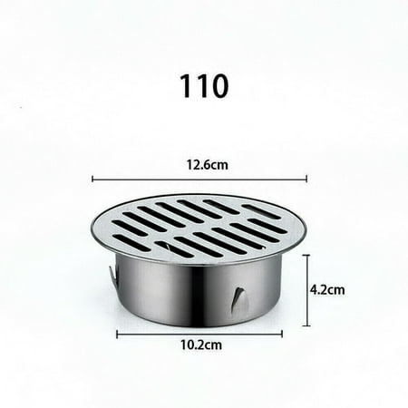 Mduoduo 304 Stainless Steel thicken Drainage Roof Patio Round Flat Floor Drain Cover
Mduoduo 304 Stainless Steel thicken Drainage Roof Patio Round Flat Floor Drain Cover