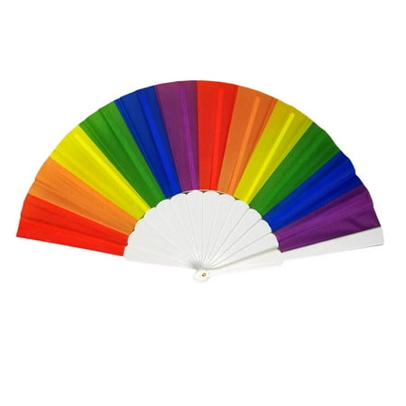 Rainbow Fans|Parade Music Festival Dance Performance Supplies|Colorful Hand Held Fan Summer Accessory for Rainbow Party Decoration
Rainbow Fans|Parade Music Festival Dance Performance Supplies|Colorful Hand Held Fan Summer Accessory for Rainbow Party Decoration
