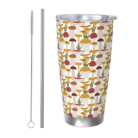 Tideii Mushroom for 20OZ Car Cup Stainless Steel Cold and Hot Cup with Lid Suitable for Outdoor and Home Unisex-Straw Two-piece Set
Tideii Mushroom for 20OZ Car Cup Stainless Steel Cold and Hot Cup with Lid Suitable for Outdoor and Home Unisex-Straw Two-piece Set