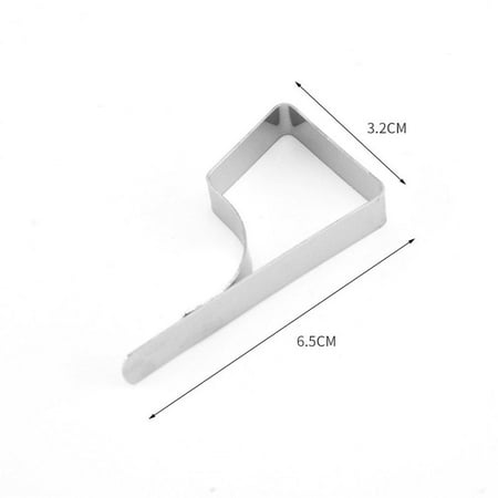 SHUNXIN 8pcs Stainless Steel Table Cloth Clip Wedding Promenade Table Cover Holder Round Tablecloth Stable Clips
SHUNXIN 8pcs Stainless Steel Table Cloth Clip Wedding Promenade Table Cover Holder Round Tablecloth Stable Clips