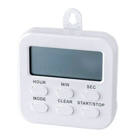 Kitchen Timer Large Display Hours Minutes & Seconds Magnetic Countdown Up Timer