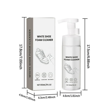 Usmixi Effectively Break Down Stubborn Stains and Clean Up The Shoe Face To Be As Clean As New.150ml
Usmixi Effectively Break Down Stubborn Stains and Clean Up The Shoe Face To Be As Clean As New.150ml