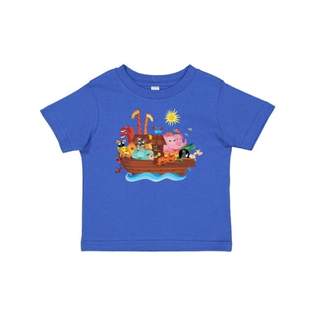 Inktastic Animal Ark Bible Story Christian Gift Baby Boy or Baby Girl T-Shirt