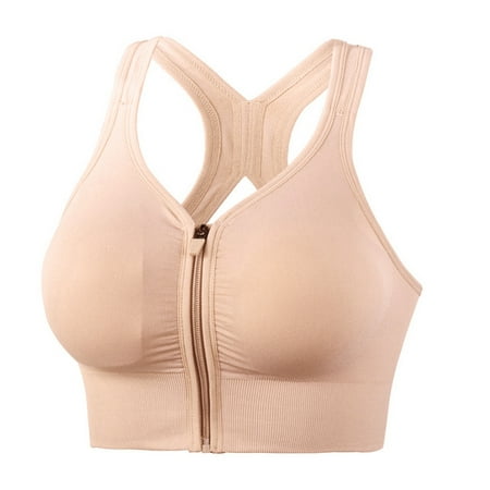 Spdoo Women s Zip Front Closure Sports Bra Wirefree Post-Surgery Bra Padded Racerback Workout Gym Yoga Bras Pink XL
Spdoo Women s Zip Front Closure Sports Bra Wirefree Post-Surgery Bra Padded Racerback Workout Gym Yoga Bras Pink XL
