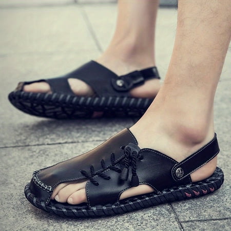 Men s dual purpose sandals casual hollow out non slip shoes closed toe shoes for outdoor beach spring and summer
Men s dual purpose sandals casual hollow out non slip shoes closed toe shoes for outdoor beach spring and summer