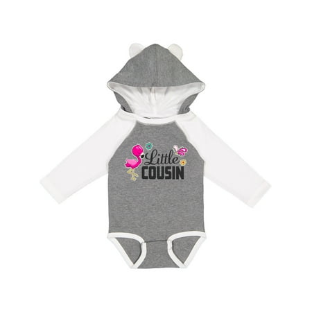 Inktastic Little Cousin with Flamingo and Flowers Gift Baby Girl Long Sleeve Bodysuit
Inktastic Little Cousin with Flamingo and Flowers Gift Baby Girl Long Sleeve Bodysuit
