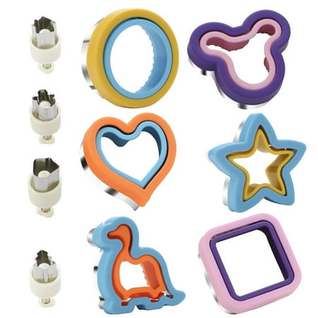 LIHUA Vegetable Cutters 10Pcs Embosser Multiple Shapes Reliable Sandwich Cutter Set Kitchen Tools
LIHUA Vegetable Cutters 10Pcs Embosser Multiple Shapes Reliable Sandwich Cutter Set Kitchen Tools