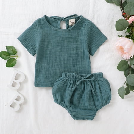 Solid Color Toddler Boys Outfits Short Sleeve T Shirts Cotton Linen Shorts Spring Summer Cute Casual Cartoon Fashion Outwear Streetwear Vocation Sets
Solid Color Toddler Boys Outfits Short Sleeve T Shirts Cotton Linen Shorts Spring Summer Cute Casual Cartoon Fashion Outwear Streetwear Vocation Sets