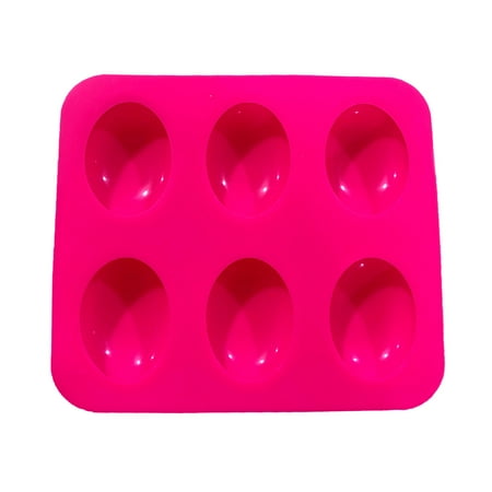 VIST FOX 6 Cavity Oval Soft Silicone Cookie Cake Mold Soap Mould Handcraft Tool Accessory
VIST FOX 6 Cavity Oval Soft Silicone Cookie Cake Mold Soap Mould Handcraft Tool Accessory