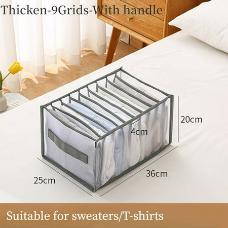 DabuLiu Closet Organizer Drawer Divider Jeans Sweater Clothes Storage Box Thickened Finishing Box Bras Underwears Sock Storage Artifact
DabuLiu Closet Organizer Drawer Divider Jeans Sweater Clothes Storage Box Thickened Finishing Box Bras Underwears Sock Storage Artifact