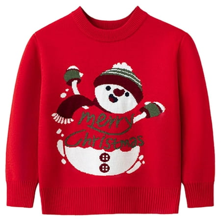 Toddler Christmas Sweater Boy Girl Kids Long Sleeve Christmas Pullover Sweatshirt Warm Crewneck Winter Clothes
Toddler Christmas Sweater Boy Girl Kids Long Sleeve Christmas Pullover Sweatshirt Warm Crewneck Winter Clothes