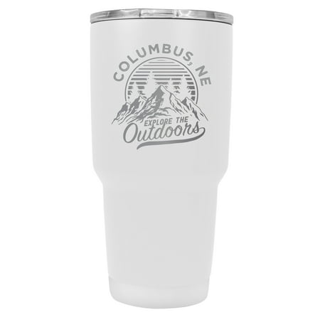 Columbus Nebraska Souvenir Laser Engraved 24 oz Insulated Stainless Steel Tumbler White White.
Columbus Nebraska Souvenir Laser Engraved 24 oz Insulated Stainless Steel Tumbler White White.