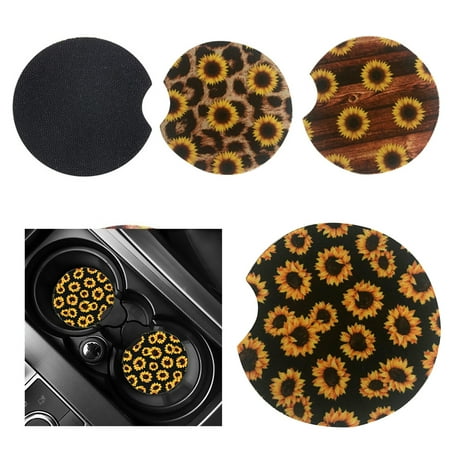 Gotofar 2Pcs Universal Sunflower Print Auto Car Cup Coasters Drinkings Holder Mats Pads Sunflower
Gotofar 2Pcs Universal Sunflower Print Auto Car Cup Coasters Drinkings Holder Mats Pads Sunflower
