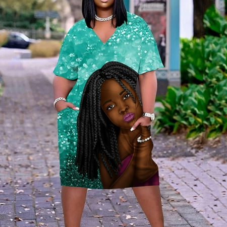 Hvyesh 4th of July Dresses for Women Summer Plus Size Midi Dress Boho Print V Neck Sundresses Comfortable Short Sleeve Soft Dresses 2023 Green
Hvyesh 4th of July Dresses for Women Summer Plus Size Midi Dress Boho Print V Neck Sundresses Comfortable Short Sleeve Soft Dresses 2023 Green