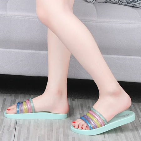 Cathalem Ladies Slippers for Women Open Toe Customized Women Slippers Bathroom Flip Flops Beach Slides Comfortable Slippers Women Green 7
Cathalem Ladies Slippers for Women Open Toe Customized Women Slippers Bathroom Flip Flops Beach Slides Comfortable Slippers Women Green 7