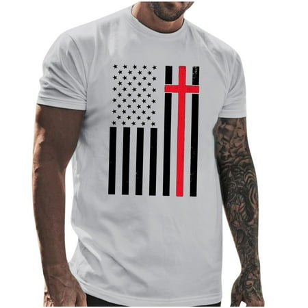 Dtydtpe Male Summer Casual American Flag Print T Shirt Blouse Round Neck Short Sleeve Tops T Shirt Beach Tee Shirts Men Men s Shirts Long Sleeve under Scrub Shirts Mens Long Sleeve Spandex Tops M
Dtydtpe Male Summer Casual American Flag Print T Shirt Blouse Round Neck Short Sleeve Tops T Shirt Beach Tee Shirts Men Men s Shirts Long Sleeve under Scrub Shirts Mens Long Sleeve Spandex Tops M