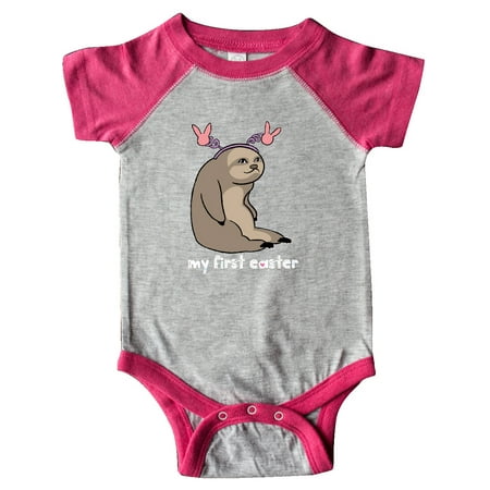 Inktastic My 1st Easter Sloth with Pink Bunny Ears Gift Baby Boy or Baby Girl Bodysuit
Inktastic My 1st Easter Sloth with Pink Bunny Ears Gift Baby Boy or Baby Girl Bodysuit