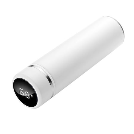 500 ML Stainless Steel Smart Insulation Cup Outdoor Travel Display Water Temperature Water Bottle-White
500 ML Stainless Steel Smart Insulation Cup Outdoor Travel Display Water Temperature Water Bottle-White