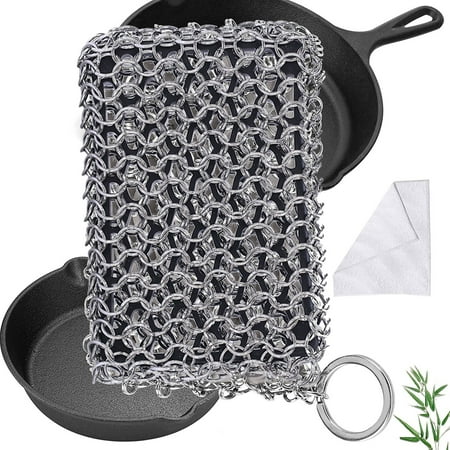 Fjofpr Hot Stainless Steel Chain Silicone Cleaning Kit For Steel Pots Iron Frying Pans kitchen organization
Fjofpr Hot Stainless Steel Chain Silicone Cleaning Kit For Steel Pots Iron Frying Pans kitchen organization